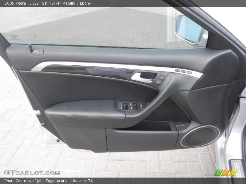 Satin Silver Metallic / Ebony 2005 Acura TL 3.2