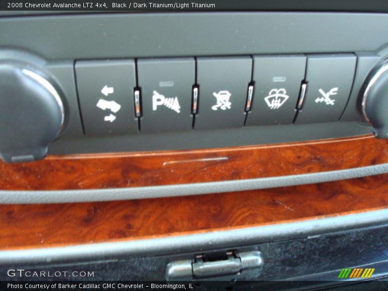Black / Dark Titanium/Light Titanium 2008 Chevrolet Avalanche LTZ 4x4