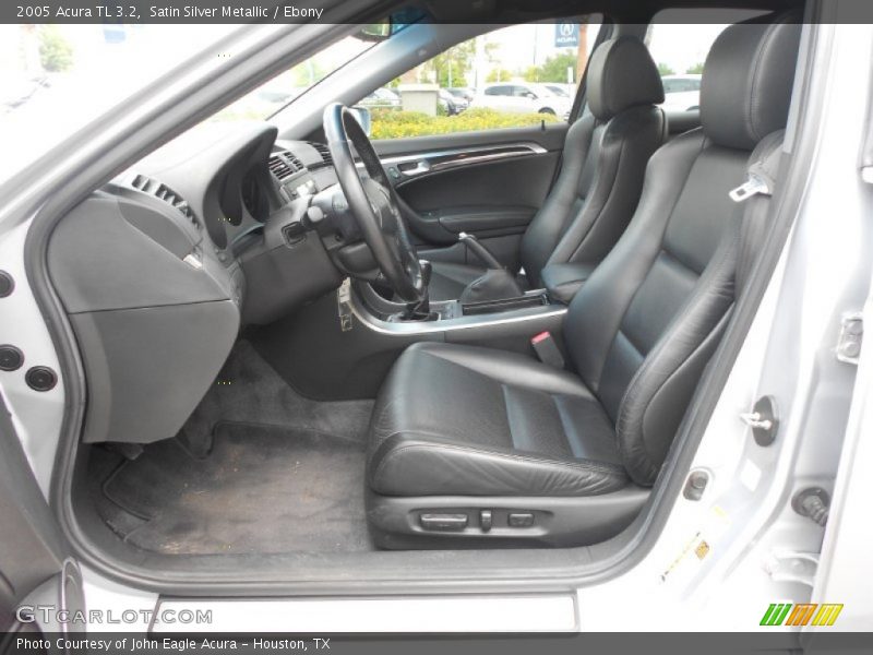 Satin Silver Metallic / Ebony 2005 Acura TL 3.2