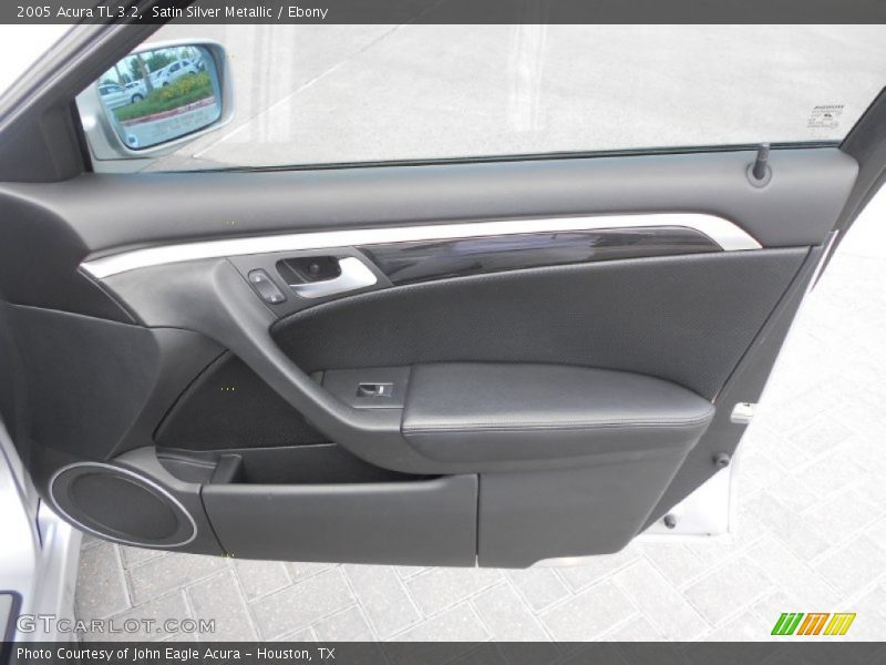 Satin Silver Metallic / Ebony 2005 Acura TL 3.2