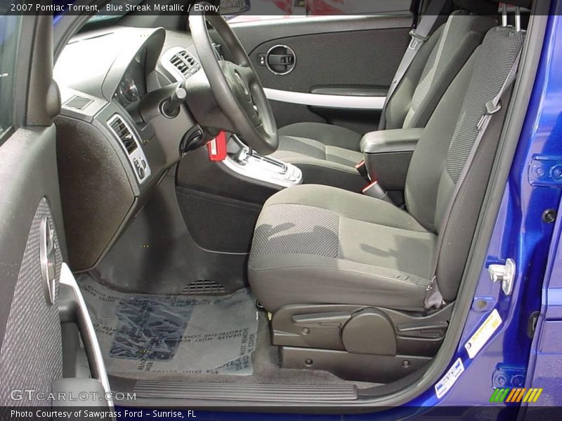 Blue Streak Metallic / Ebony 2007 Pontiac Torrent