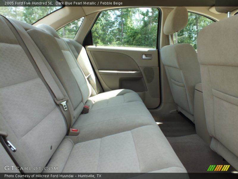 Dark Blue Pearl Metallic / Pebble Beige 2005 Ford Five Hundred SE