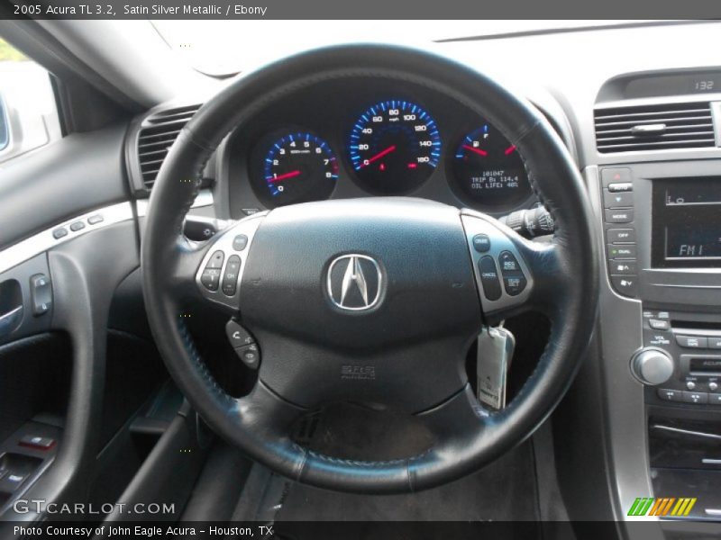 Satin Silver Metallic / Ebony 2005 Acura TL 3.2
