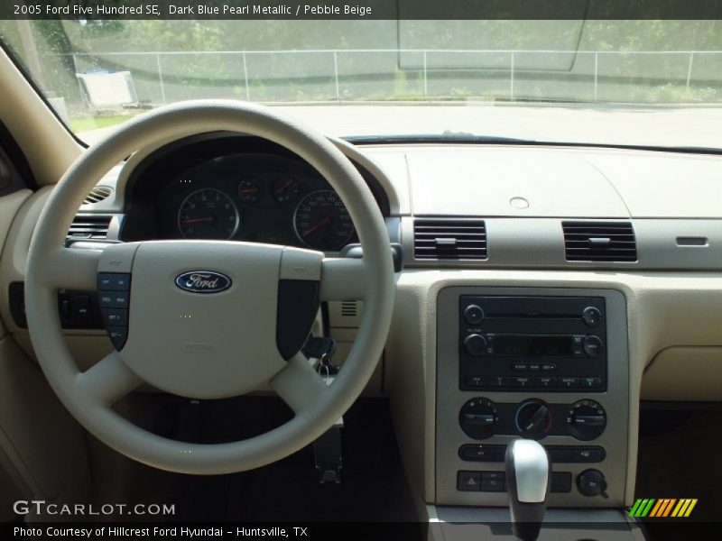 Dark Blue Pearl Metallic / Pebble Beige 2005 Ford Five Hundred SE