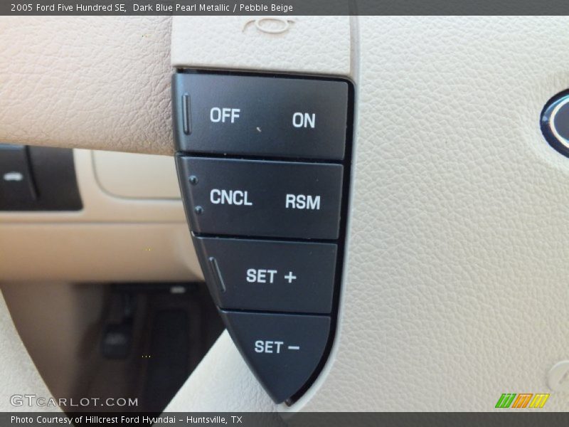 Dark Blue Pearl Metallic / Pebble Beige 2005 Ford Five Hundred SE