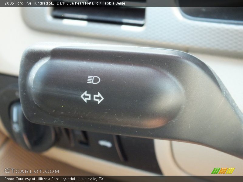 Dark Blue Pearl Metallic / Pebble Beige 2005 Ford Five Hundred SE