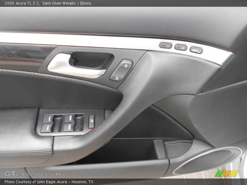 Satin Silver Metallic / Ebony 2005 Acura TL 3.2