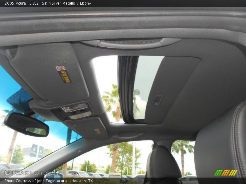 Satin Silver Metallic / Ebony 2005 Acura TL 3.2