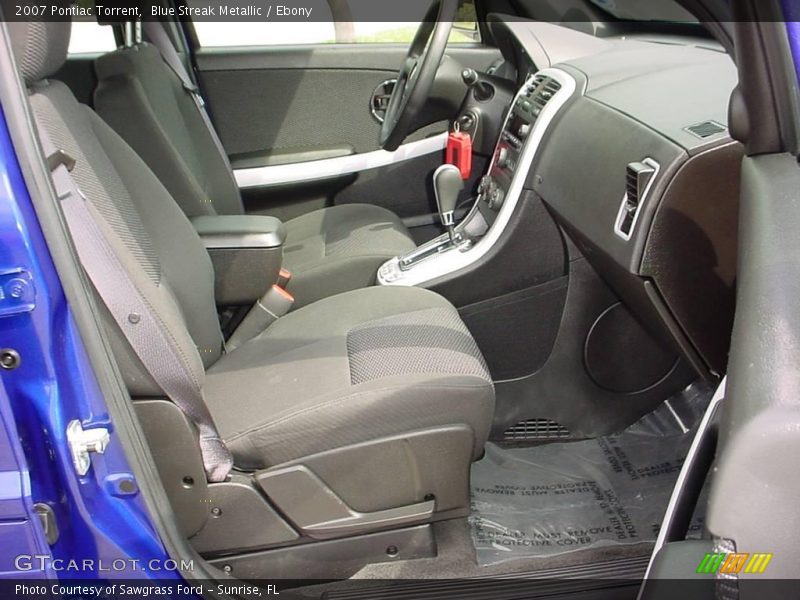 Blue Streak Metallic / Ebony 2007 Pontiac Torrent
