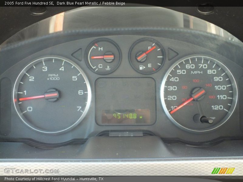 Dark Blue Pearl Metallic / Pebble Beige 2005 Ford Five Hundred SE