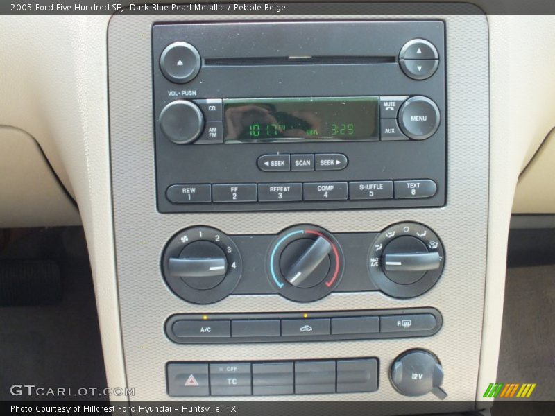 Dark Blue Pearl Metallic / Pebble Beige 2005 Ford Five Hundred SE