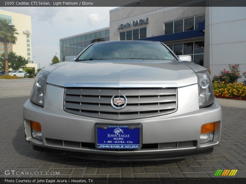 Light Platinum / Ebony 2005 Cadillac CTS Sedan