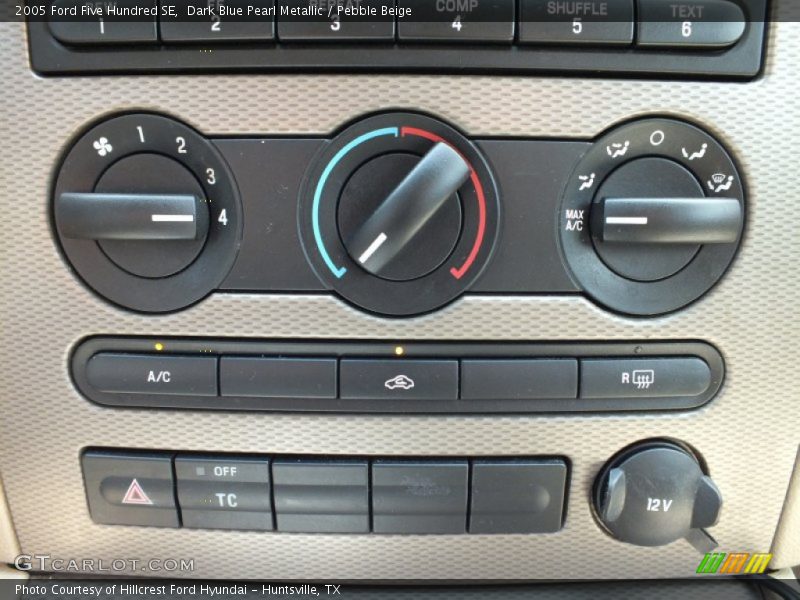Dark Blue Pearl Metallic / Pebble Beige 2005 Ford Five Hundred SE