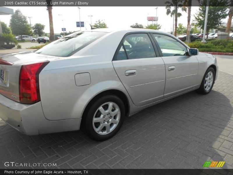 Light Platinum / Ebony 2005 Cadillac CTS Sedan