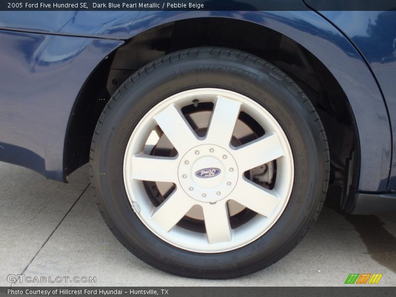 Dark Blue Pearl Metallic / Pebble Beige 2005 Ford Five Hundred SE
