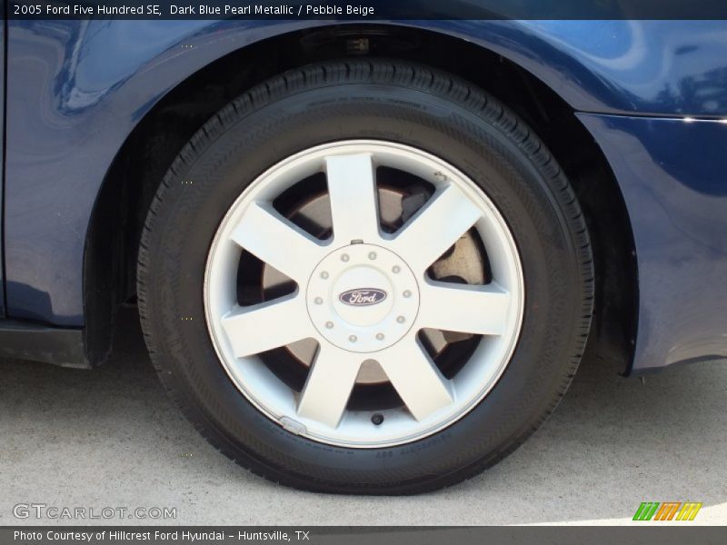 Dark Blue Pearl Metallic / Pebble Beige 2005 Ford Five Hundred SE
