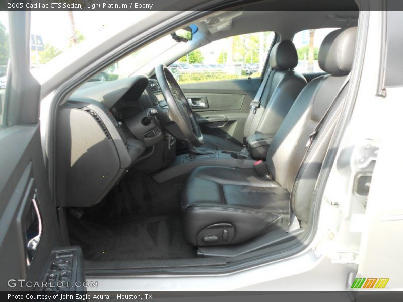 Light Platinum / Ebony 2005 Cadillac CTS Sedan