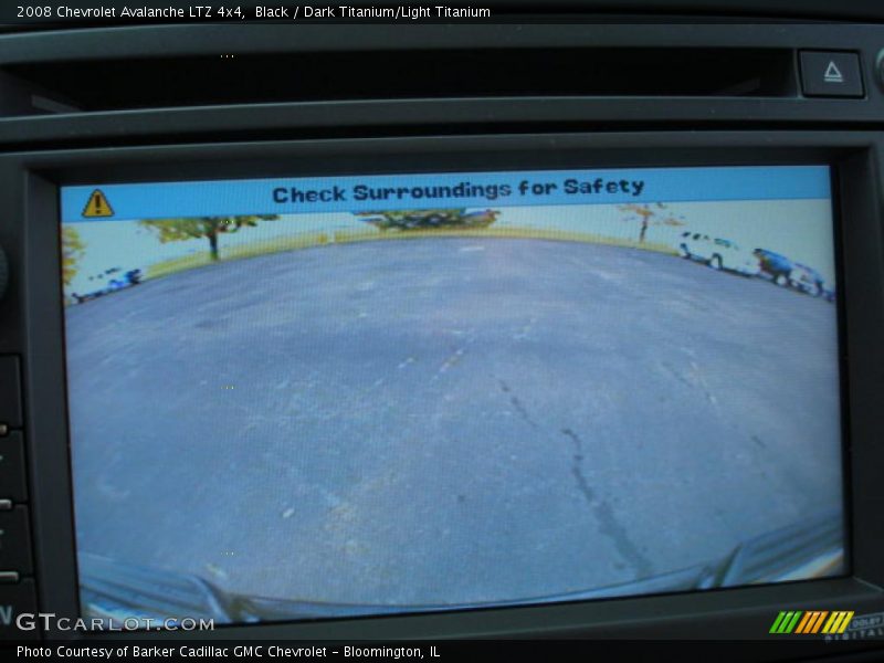 Black / Dark Titanium/Light Titanium 2008 Chevrolet Avalanche LTZ 4x4