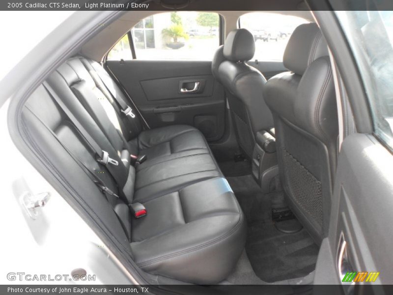 Light Platinum / Ebony 2005 Cadillac CTS Sedan