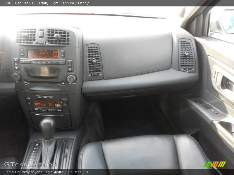 Light Platinum / Ebony 2005 Cadillac CTS Sedan