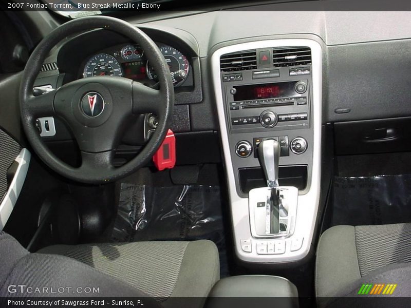 Blue Streak Metallic / Ebony 2007 Pontiac Torrent