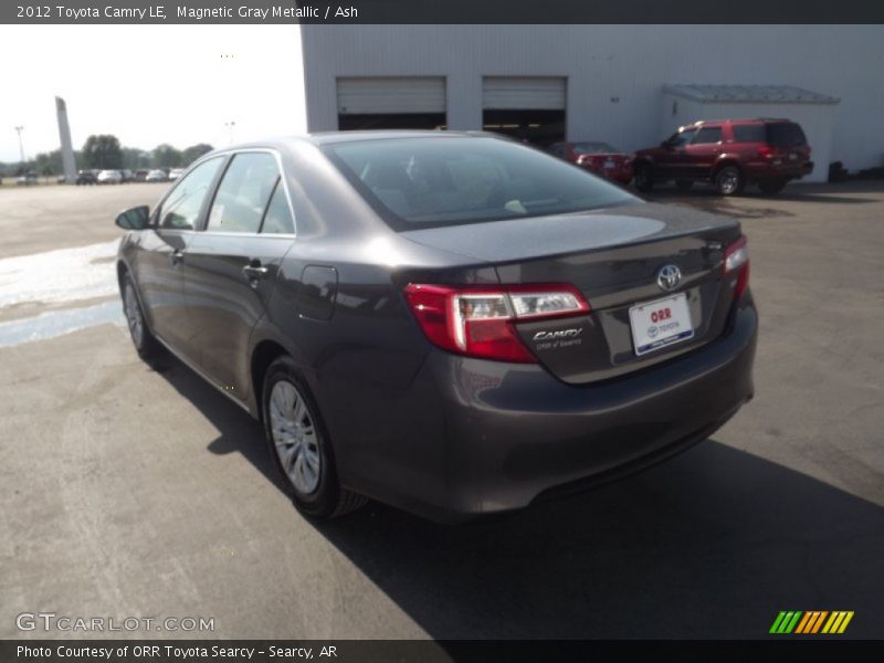 Magnetic Gray Metallic / Ash 2012 Toyota Camry LE