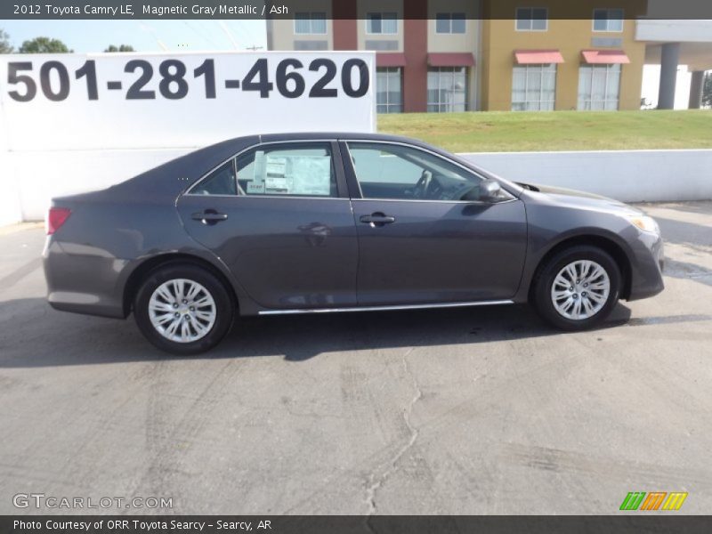 Magnetic Gray Metallic / Ash 2012 Toyota Camry LE