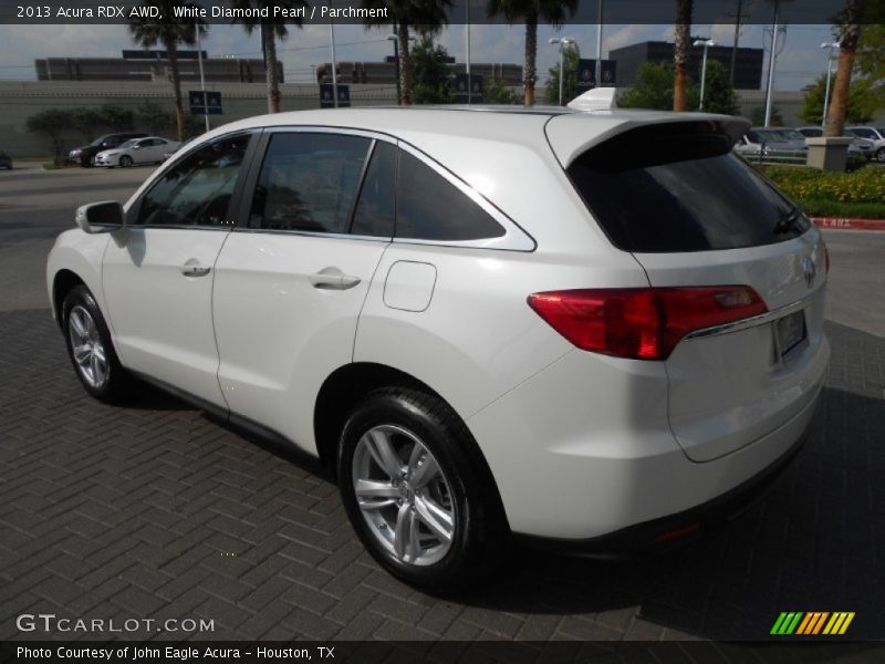 White Diamond Pearl / Parchment 2013 Acura RDX AWD