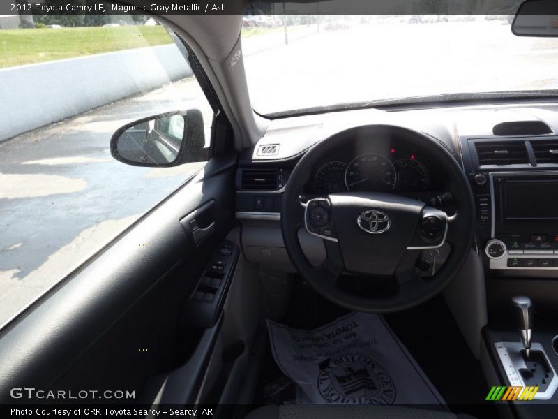 Magnetic Gray Metallic / Ash 2012 Toyota Camry LE