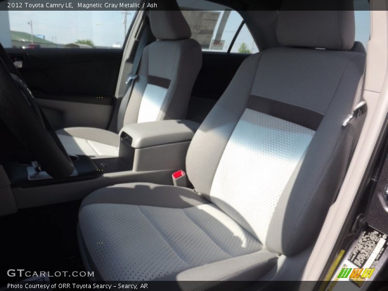 Magnetic Gray Metallic / Ash 2012 Toyota Camry LE