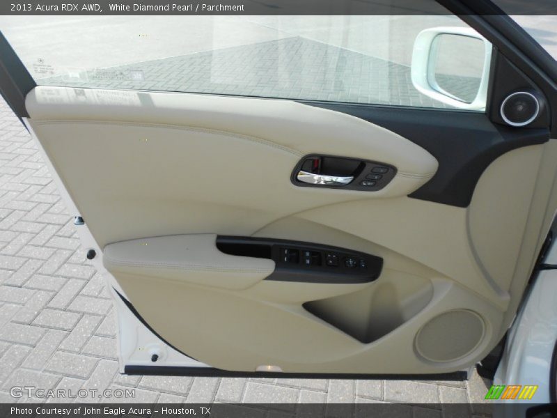 White Diamond Pearl / Parchment 2013 Acura RDX AWD
