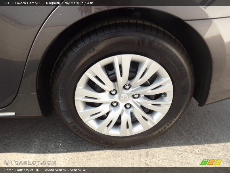 Magnetic Gray Metallic / Ash 2012 Toyota Camry LE