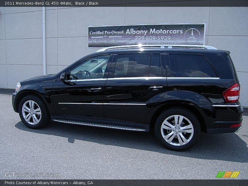 Black / Black 2011 Mercedes-Benz GL 450 4Matic