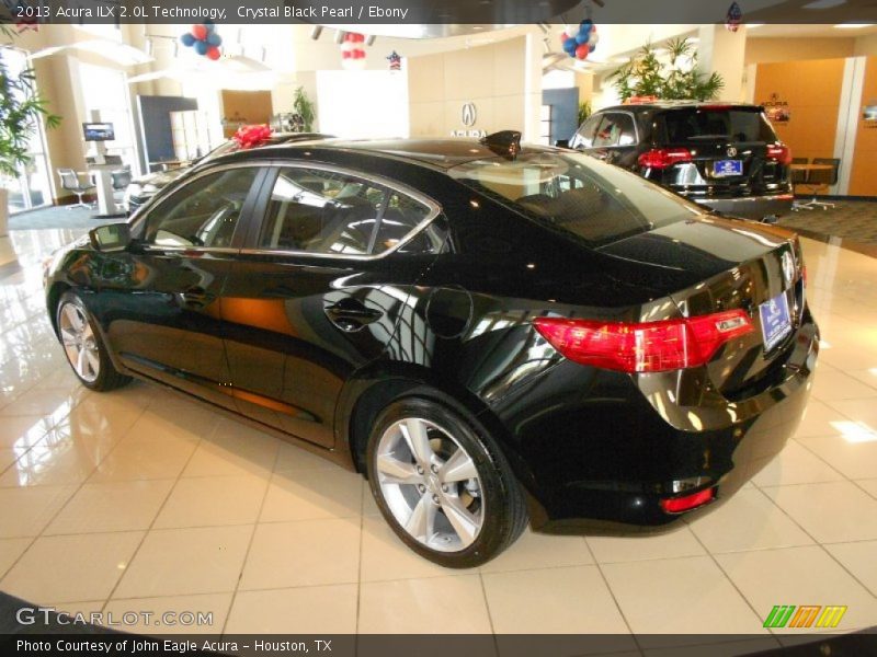 Crystal Black Pearl / Ebony 2013 Acura ILX 2.0L Technology