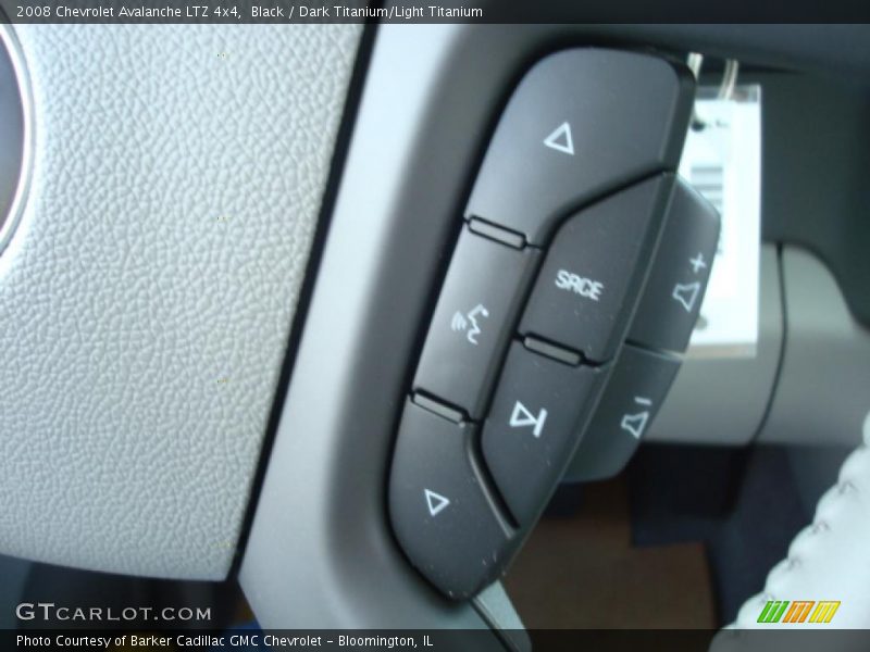 Black / Dark Titanium/Light Titanium 2008 Chevrolet Avalanche LTZ 4x4