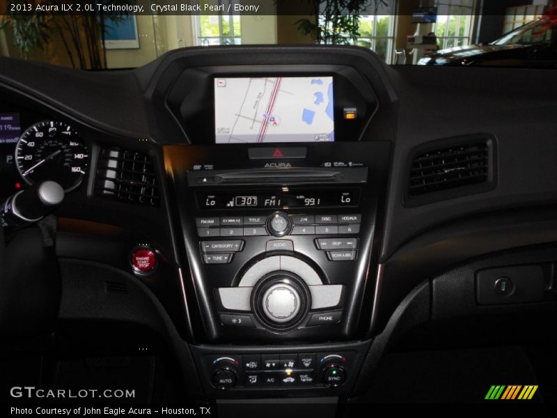Crystal Black Pearl / Ebony 2013 Acura ILX 2.0L Technology