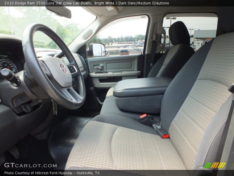  2010 Ram 3500 Lone Star Crew Cab Dually Dark Slate/Medium Graystone Interior