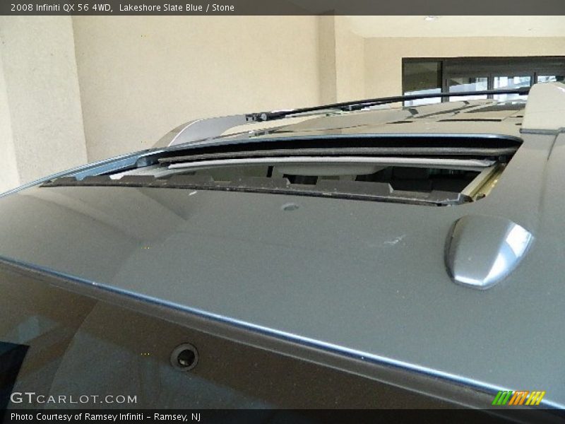 Lakeshore Slate Blue / Stone 2008 Infiniti QX 56 4WD