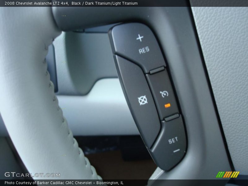 Black / Dark Titanium/Light Titanium 2008 Chevrolet Avalanche LTZ 4x4
