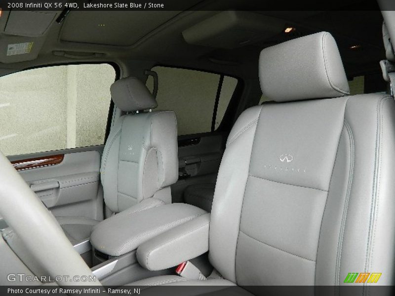 Lakeshore Slate Blue / Stone 2008 Infiniti QX 56 4WD