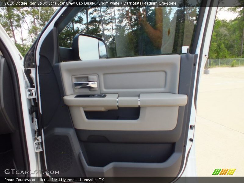 Bright White / Dark Slate/Medium Graystone 2010 Dodge Ram 3500 Lone Star Crew Cab Dually