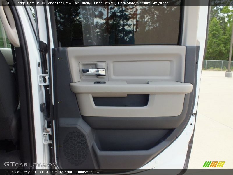 Bright White / Dark Slate/Medium Graystone 2010 Dodge Ram 3500 Lone Star Crew Cab Dually