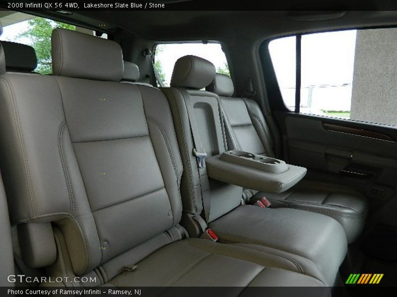Lakeshore Slate Blue / Stone 2008 Infiniti QX 56 4WD