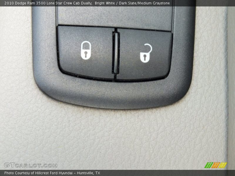 Bright White / Dark Slate/Medium Graystone 2010 Dodge Ram 3500 Lone Star Crew Cab Dually
