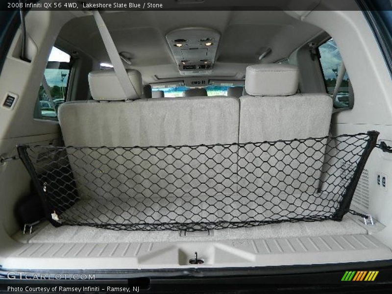 Lakeshore Slate Blue / Stone 2008 Infiniti QX 56 4WD