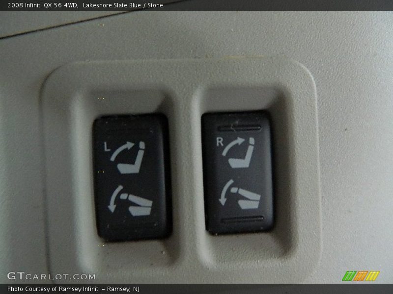 Lakeshore Slate Blue / Stone 2008 Infiniti QX 56 4WD
