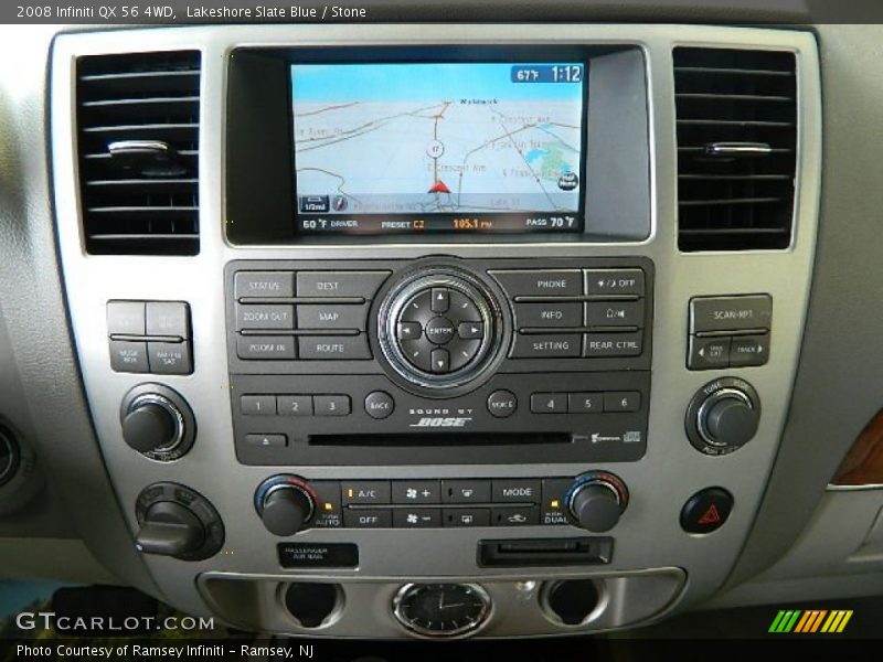 Lakeshore Slate Blue / Stone 2008 Infiniti QX 56 4WD