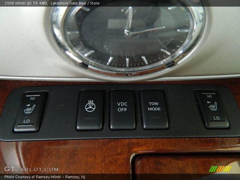 Lakeshore Slate Blue / Stone 2008 Infiniti QX 56 4WD