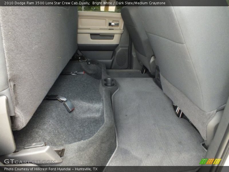 Bright White / Dark Slate/Medium Graystone 2010 Dodge Ram 3500 Lone Star Crew Cab Dually