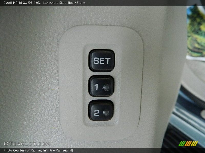 Lakeshore Slate Blue / Stone 2008 Infiniti QX 56 4WD